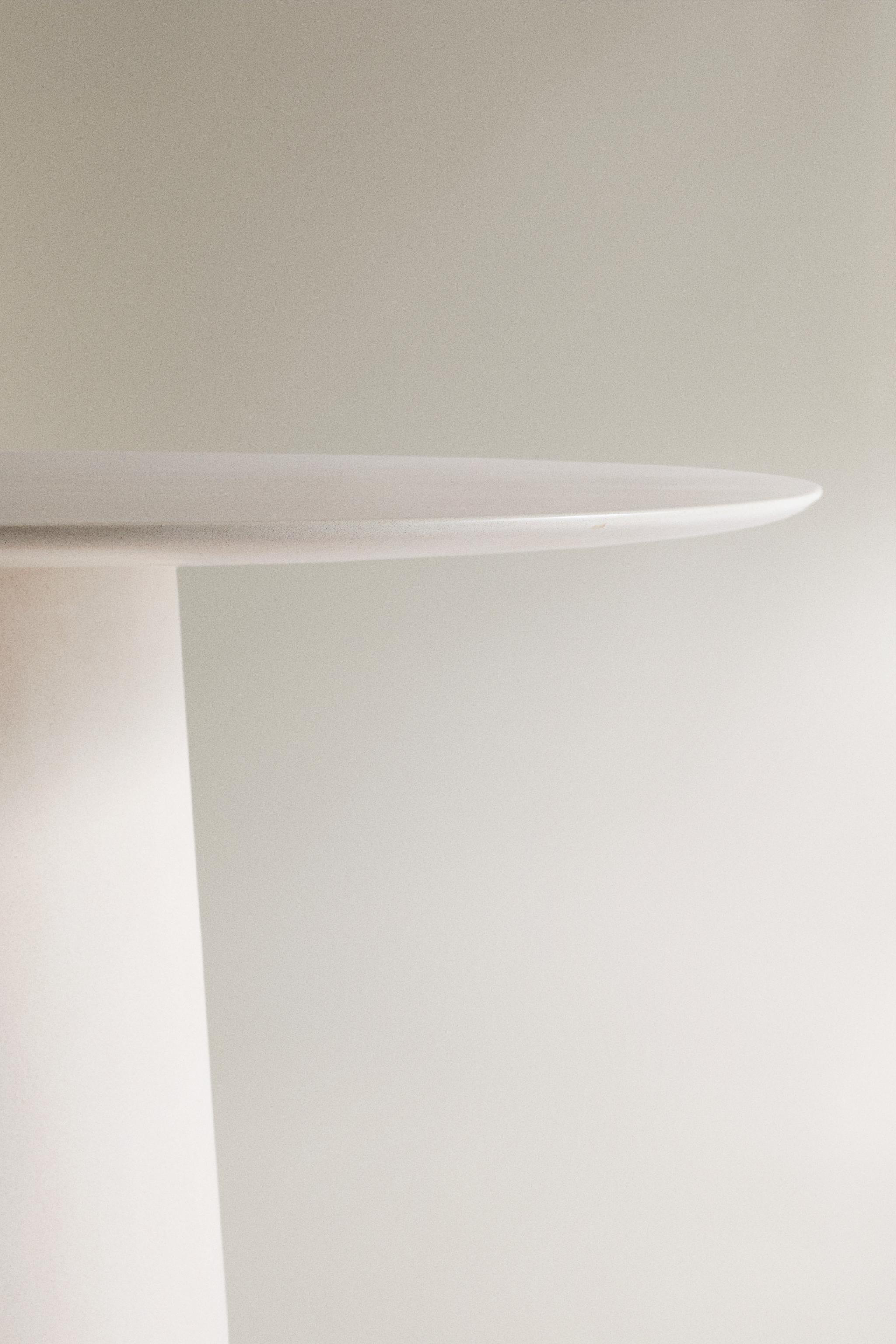TABLE RONDE CIMENT EXTÉRIEUR